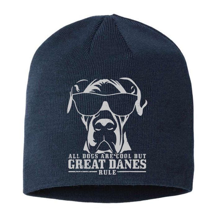 All Dogs Are Cool Great Danes Sustainable Beanie