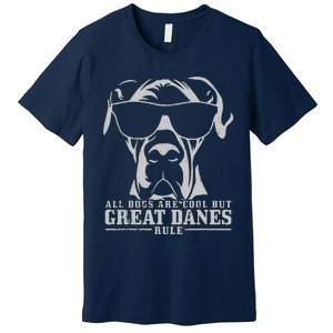 All Dogs Are Cool Great Danes Premium T-Shirt