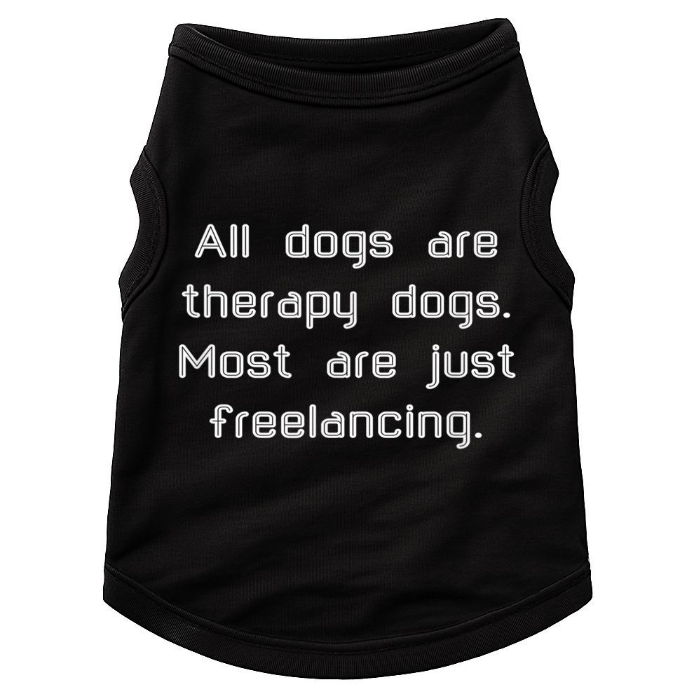 All Dogs Are Therapy Dogs Doggie Tank