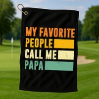 Athers Day Golf Towel