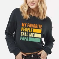 Athers Day Cropped Pullover Crew