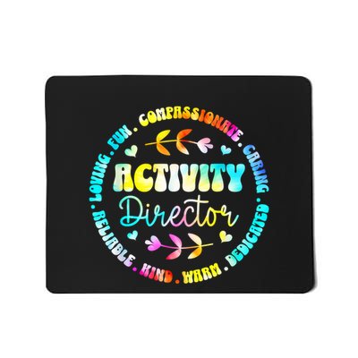 Activity Director Activity Assistant Team Professionals Week Mousepad