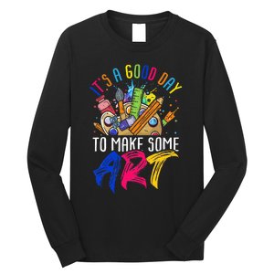 Art Design Art Teacher Drawing Teacher Long Sleeve Shirt