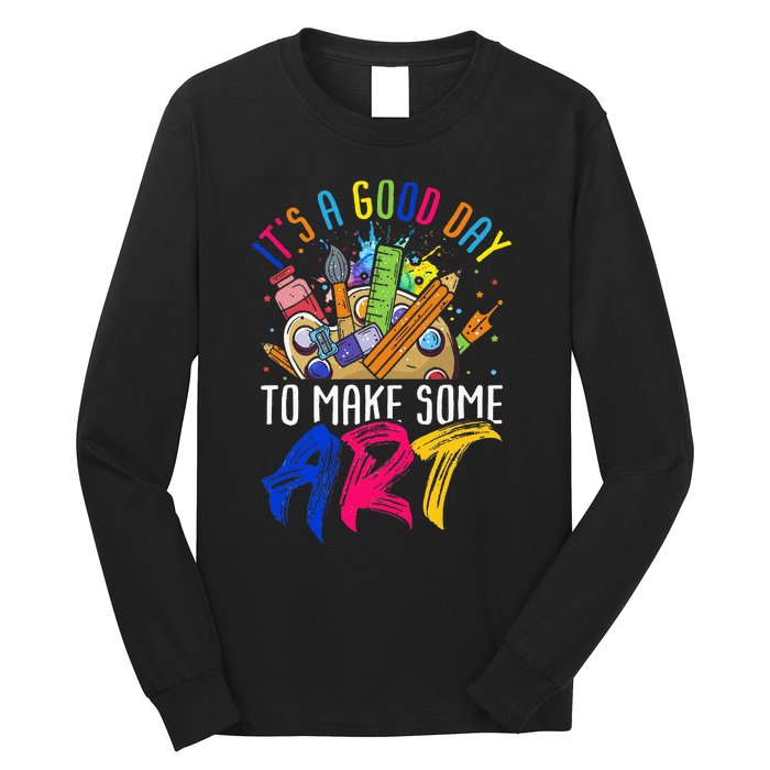 Art Design Art Teacher Drawing Teacher Long Sleeve Shirt