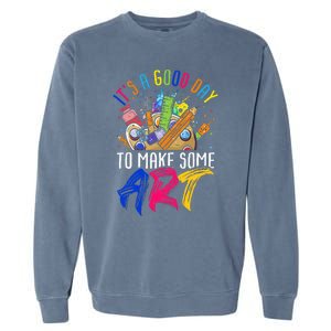 Art Design Art Teacher Drawing Teacher Garment-Dyed Sweatshirt