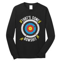 Archery Design Archery Bow Archer Long Sleeve Shirt