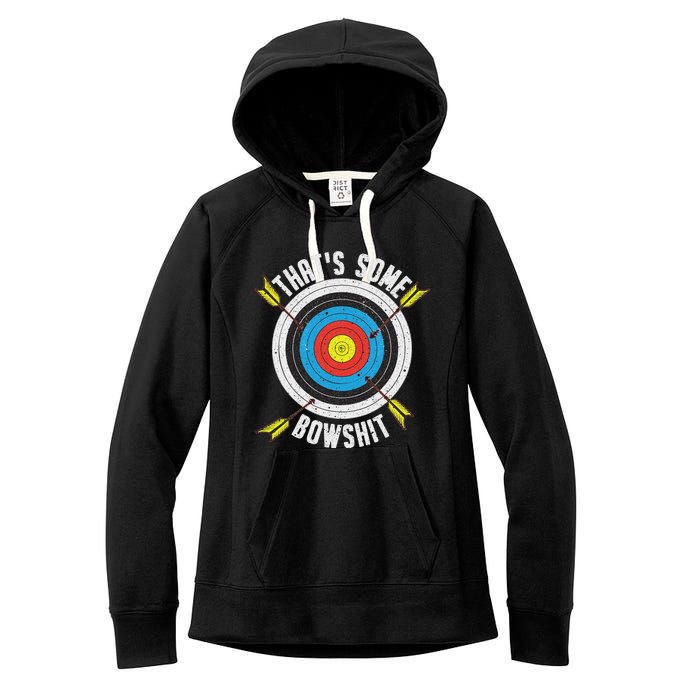 Archery Design Archery Bow Archer Women's Fleece Hoodie