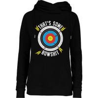 Archery Design Archery Bow Archer Womens Funnel Neck Pullover Hood