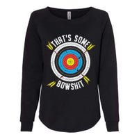 Archery Design Archery Bow Archer Womens California Wash Sweatshirt