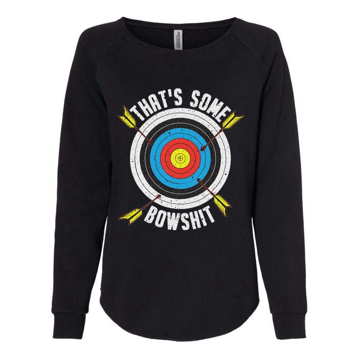 Archery Design Archery Bow Archer Womens California Wash Sweatshirt