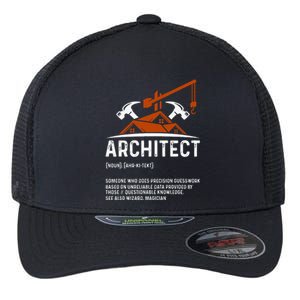 Architect Definition Architect Funny Architecture Flexfit Unipanel Trucker Cap