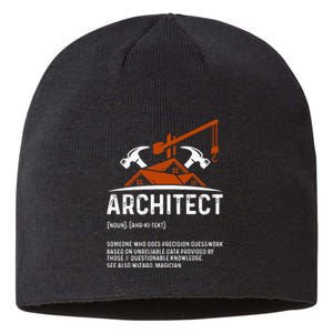 Architect Definition Architect Funny Architecture Sustainable Beanie