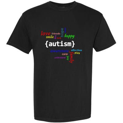 Autism Design Autism Awareness Design Garment-Dyed Heavyweight T-Shirt