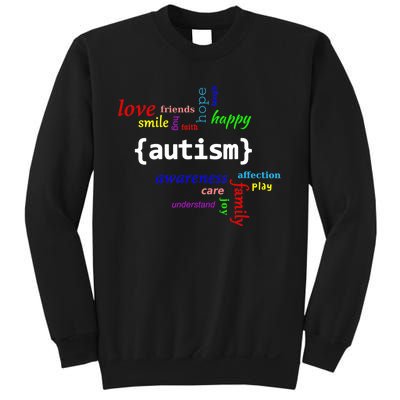 Autism Design Autism Awareness Design Sweatshirt