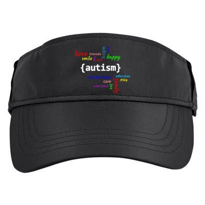 Autism Design Autism Awareness Design Adult Drive Performance Visor