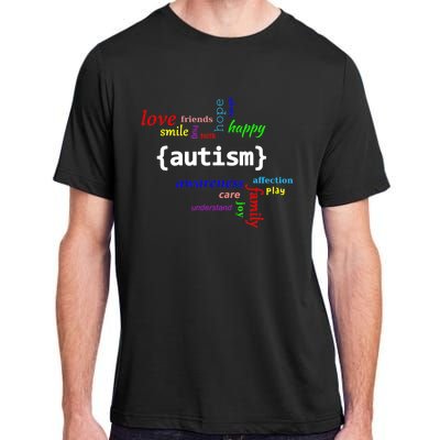 Autism Design Autism Awareness Design Adult ChromaSoft Performance T-Shirt