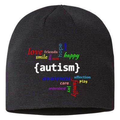 Autism Design Autism Awareness Design Sustainable Beanie