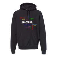 Autism Design Autism Awareness Design Premium Hoodie