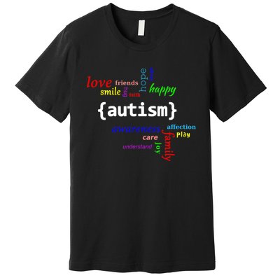 Autism Design Autism Awareness Design Premium T-Shirt