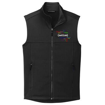 Autism Design Autism Awareness Design Collective Smooth Fleece Vest