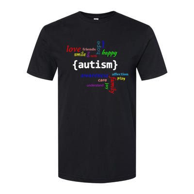 Autism Design Autism Awareness Design Softstyle CVC T-Shirt