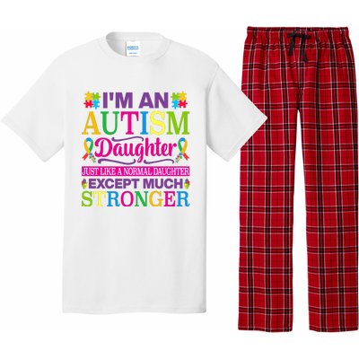 Autism Daughter Autism Awareness Motivational Autistic Daughter Positive Slogans Pajama Set