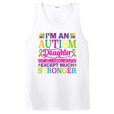 Autism Daughter Autism Awareness Motivational Autistic Daughter Positive Slogans PosiCharge Competitor Tank