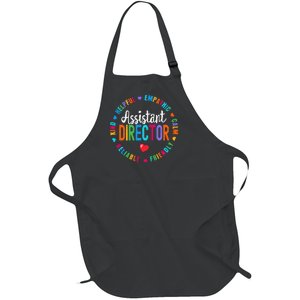 Assistant Director Appreciation Week healthcare workers Full-Length Apron With Pockets