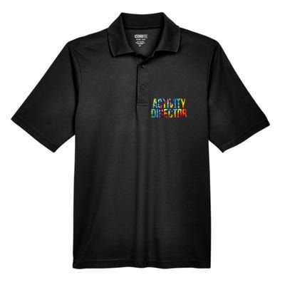 Activity Director Appreciation Day Tie Dye Women For Work Men's Origin Performance Piqué Polo