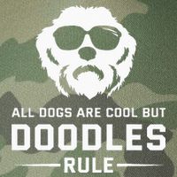 All Dogs Are Cool But Doodles Rule Goldendoodle Labradoodle Legacy Tie Dye Trucker Hat