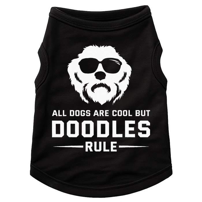 All Dogs Are Cool But Doodles Rule Goldendoodle Labradoodle Doggie Tank