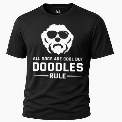 All Dogs Are Cool But Doodles Rule Goldendoodle Labradoodle Performance Shirt