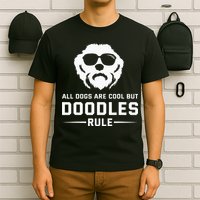 All Dogs Are Cool But Doodles Rule Goldendoodle Labradoodle T-Shirt
