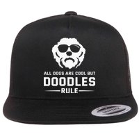 All Dogs Are Cool But Doodles Rule Goldendoodle Labradoodle Flatbill Hat