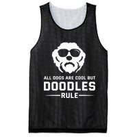 All Dogs Are Cool But Doodles Rule Goldendoodle Labradoodle Mesh Reversible Basketball Jersey Tank