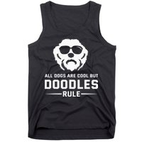 All Dogs Are Cool But Doodles Rule Goldendoodle Labradoodle Tank Top