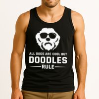 All Dogs Are Cool But Doodles Rule Goldendoodle Labradoodle Tank Top