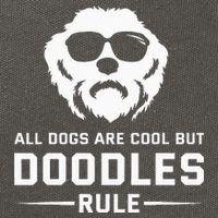 All Dogs Are Cool But Doodles Rule Goldendoodle Labradoodle Cotton Canvas Backpack