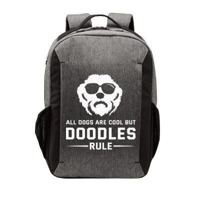 All Dogs Are Cool But Doodles Rule Goldendoodle Labradoodle Vector Backpack