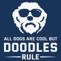 All Dogs Are Cool But Doodles Rule Goldendoodle Labradoodle Infant Baby Jersey Bodysuit