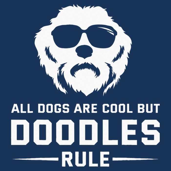 All Dogs Are Cool But Doodles Rule Goldendoodle Labradoodle Infant Baby Jersey Bodysuit
