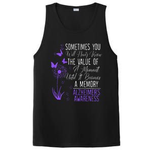 Alzheimers Disease Awareness Dementia I Wear Purple PosiCharge Competitor Tank