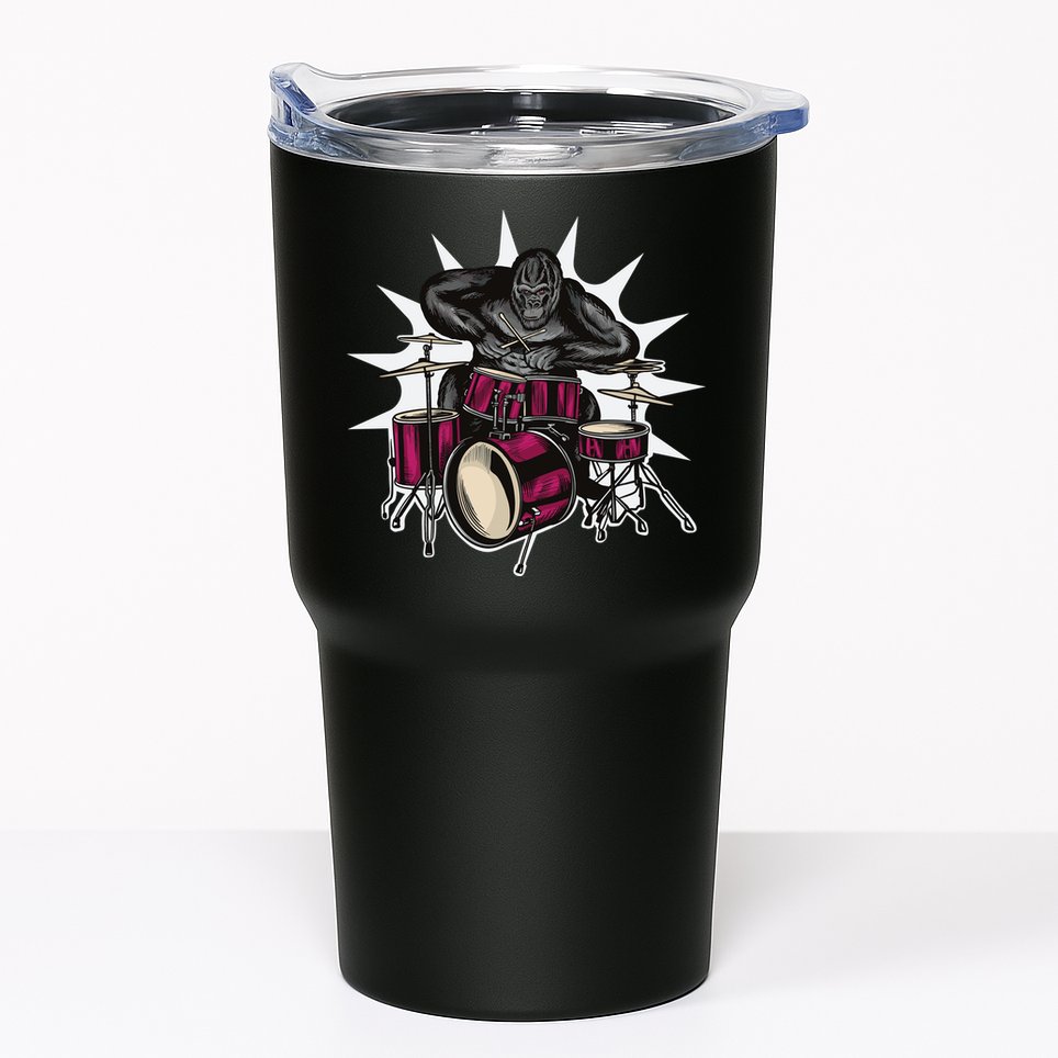 Ape Drummer Tumbler