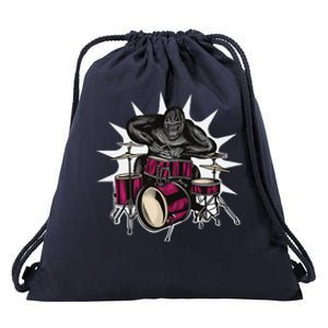 Ape Drummer Drawstring Bag