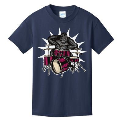 Ape Drummer Kids T-Shirt