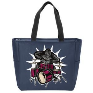 Ape Drummer Zip Tote Bag