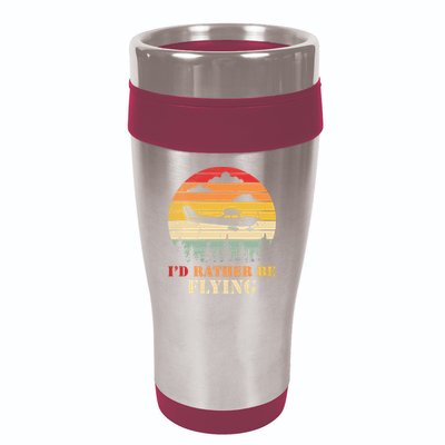 Airplane Decoration Aviation Decor Aviation Quotes Bag 16oz Travel Tumbler