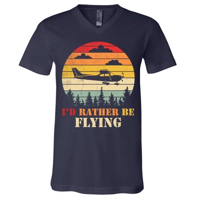 Airplane Decoration Aviation Decor Aviation Quotes Bag V-Neck T-Shirt