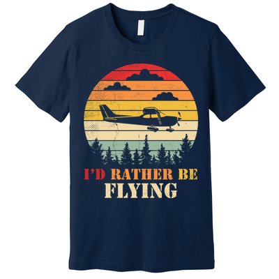 Airplane Decoration Aviation Decor Aviation Quotes Bag Premium T-Shirt