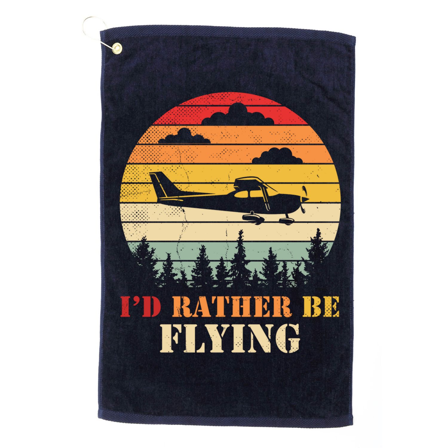 Airplane Decoration Aviation Decor Aviation Quotes Bag Golf Towel
